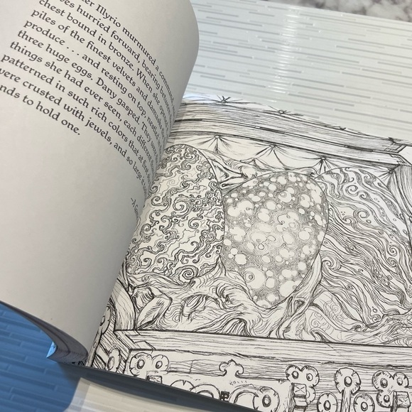 🥳 4 For $20 Sale!! 🥳 Game Of Thrones Coloring Book - Picture 3 of 7